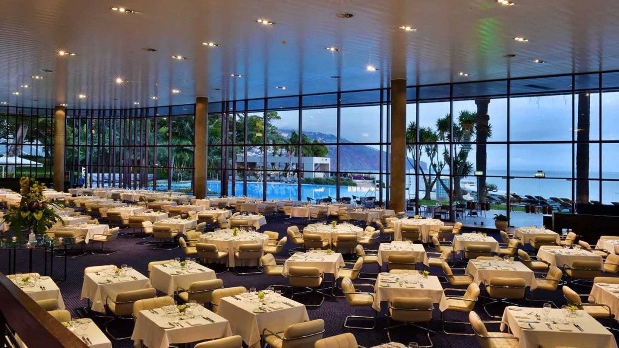 Pestana Casino Park Hotel & Casino Funchal  Exterior foto The restaurant