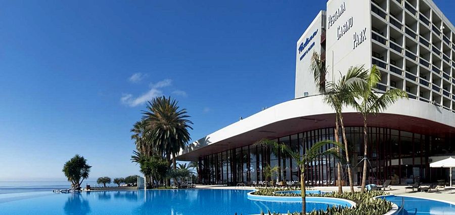 Pestana Casino Park Hotel & Casino Funchal  Exterior foto The hotel in 2018